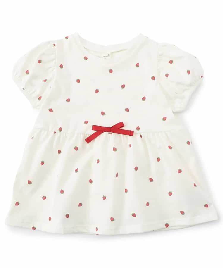 Japanese children's clothing apres les cours ruffled puff sleeve top 80-140cm girls summer TOPS