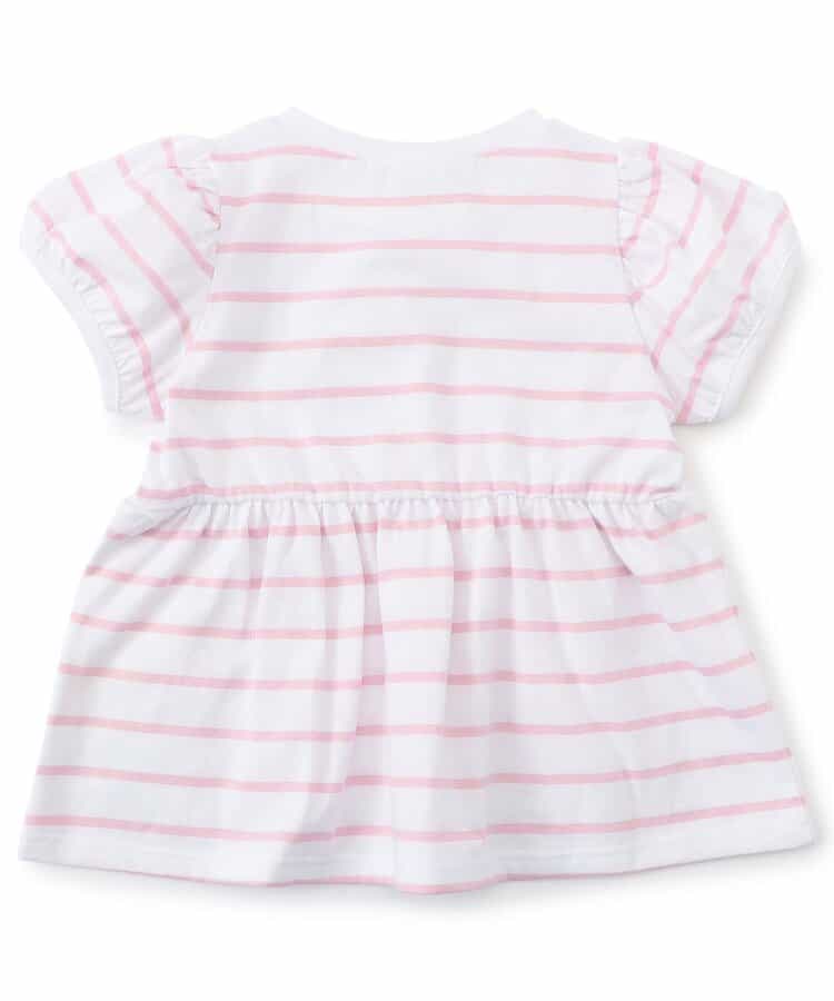 Japanese children's clothing apres les cours ruffled puff sleeve top 80-140cm girls summer TOPS