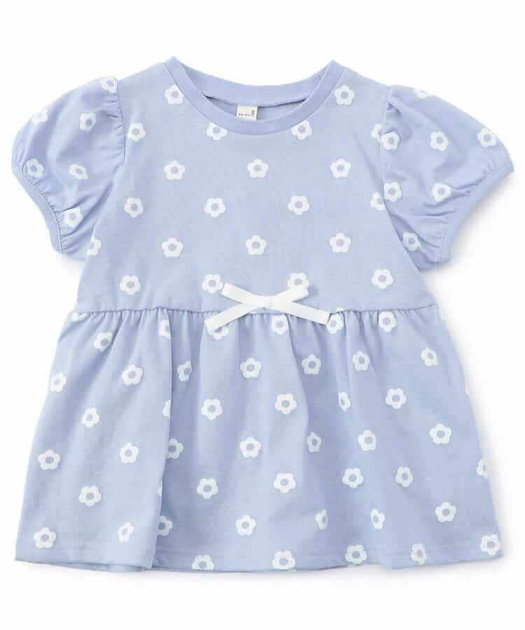 Japanese children's clothing apres les cours ruffled puff sleeve top 80-140cm girls summer TOPS