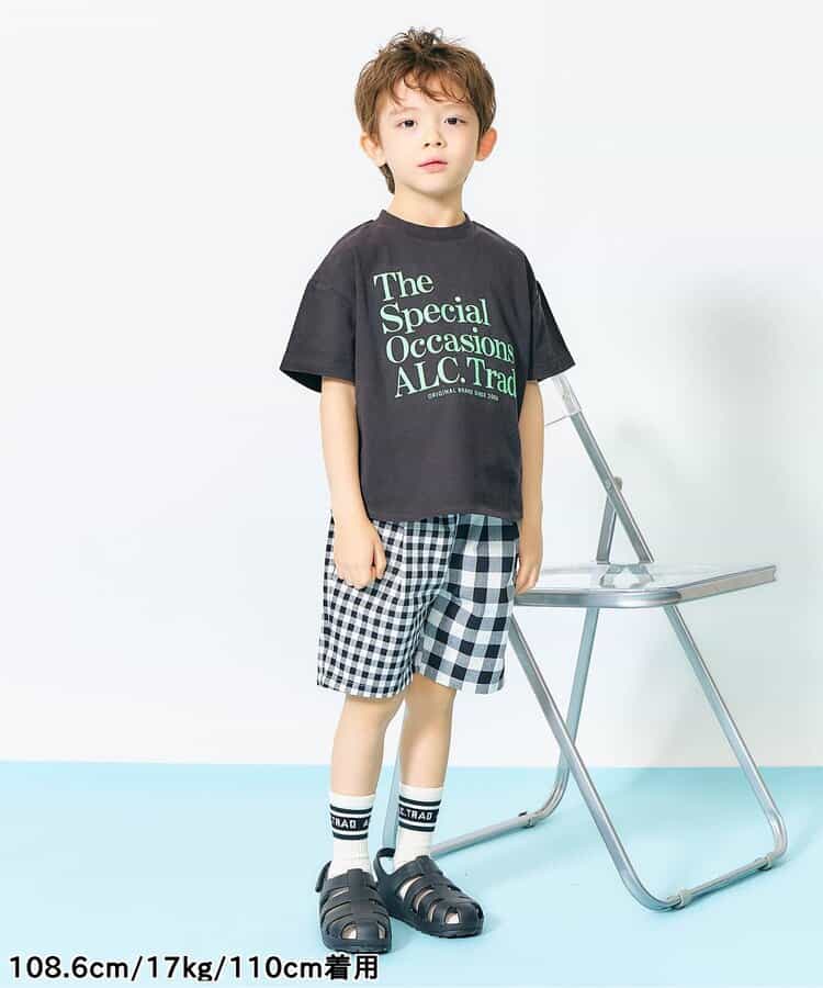日本童裝 apres les cours 字母印花上衣 80-130cm 男童款/女童款 夏季 TOPS