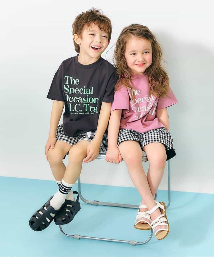 日本童裝 apres les cours 字母印花上衣 80-130cm 男童款/女童款 夏季 TOPS