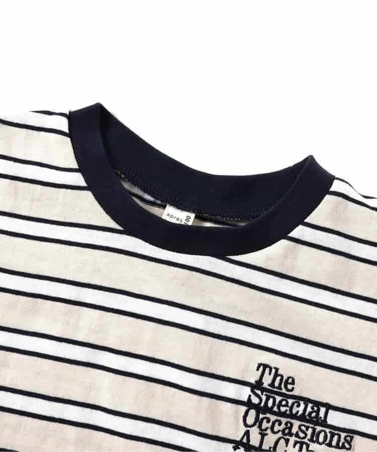 日本童裝 apres les cours 間條上衣 80-130cm 男童款 夏季 TOPS