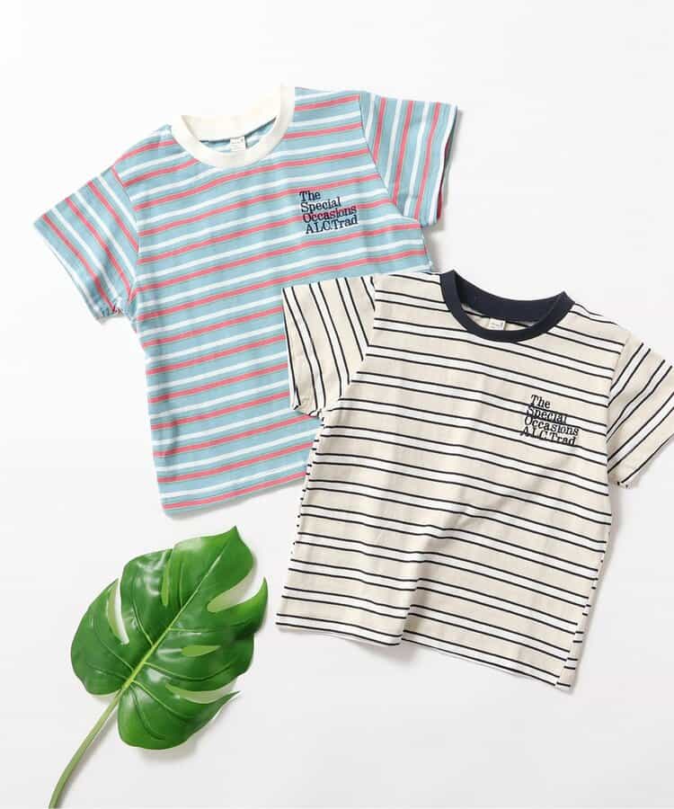 日本童裝 apres les cours 間條上衣 80-130cm 男童款 夏季 TOPS