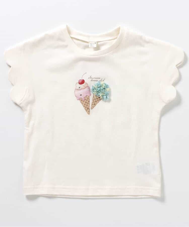Japanese children's clothing apres les cours cute pattern tops 80-140cm girls summer TOPS