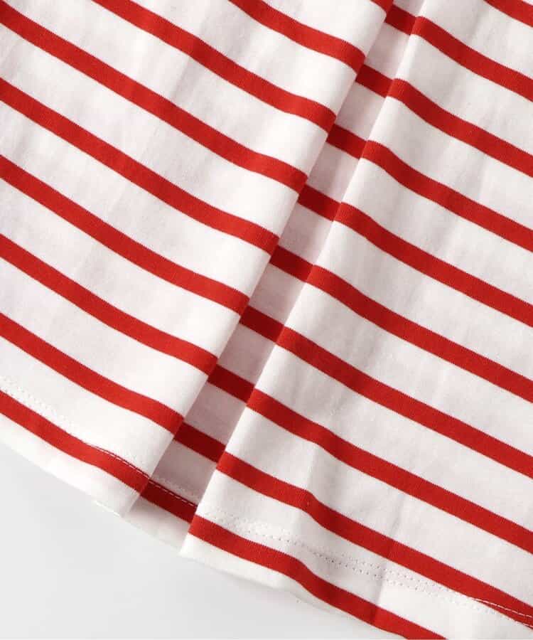 Japanese children's clothing apres les cours striped top 80-140cm girls summer TOPS