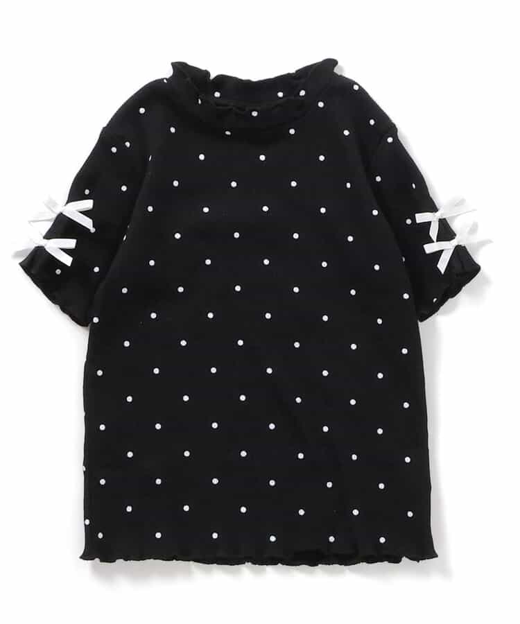 日本童裝 apres les cours 蝴蝶結袖上衣 80-140cm 女童款 夏季 TOPS
