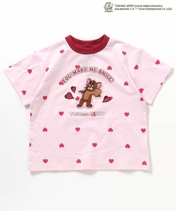 日本童裝 apres les cours × Tom and Jerry 毛毛圖案上衣 80-130cm 男童款/女童款 夏季 TOPS