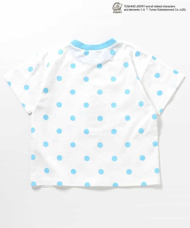 日本童裝 apres les cours × Tom and Jerry 毛毛圖案上衣 80-130cm 男童款/女童款 夏季 TOPS