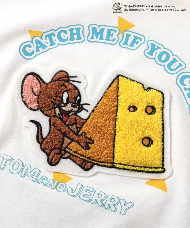 日本童裝 apres les cours × Tom and Jerry 毛毛圖案上衣 80-130cm 男童款/女童款 夏季 TOPS