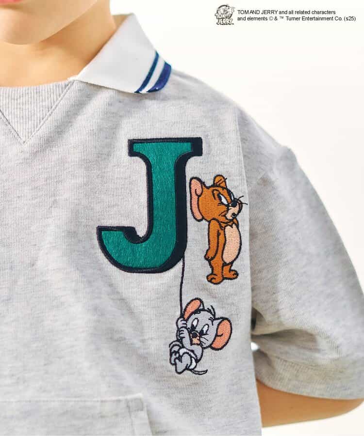 日本童裝 apres les cours × Tom and Jerry 翻領短袖衛衣 80-130cm 男童款 夏季 TOPS