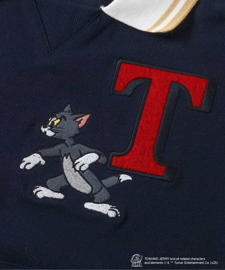 日本童裝 apres les cours × Tom and Jerry 翻領短袖衛衣 80-130cm 男童款 夏季 TOPS