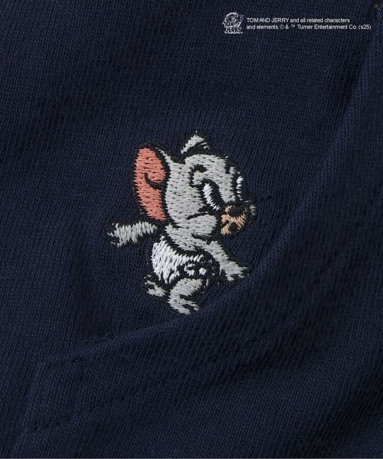 日本童裝 apres les cours × Tom and Jerry 翻領短袖衛衣 80-130cm 男童款 夏季 TOPS