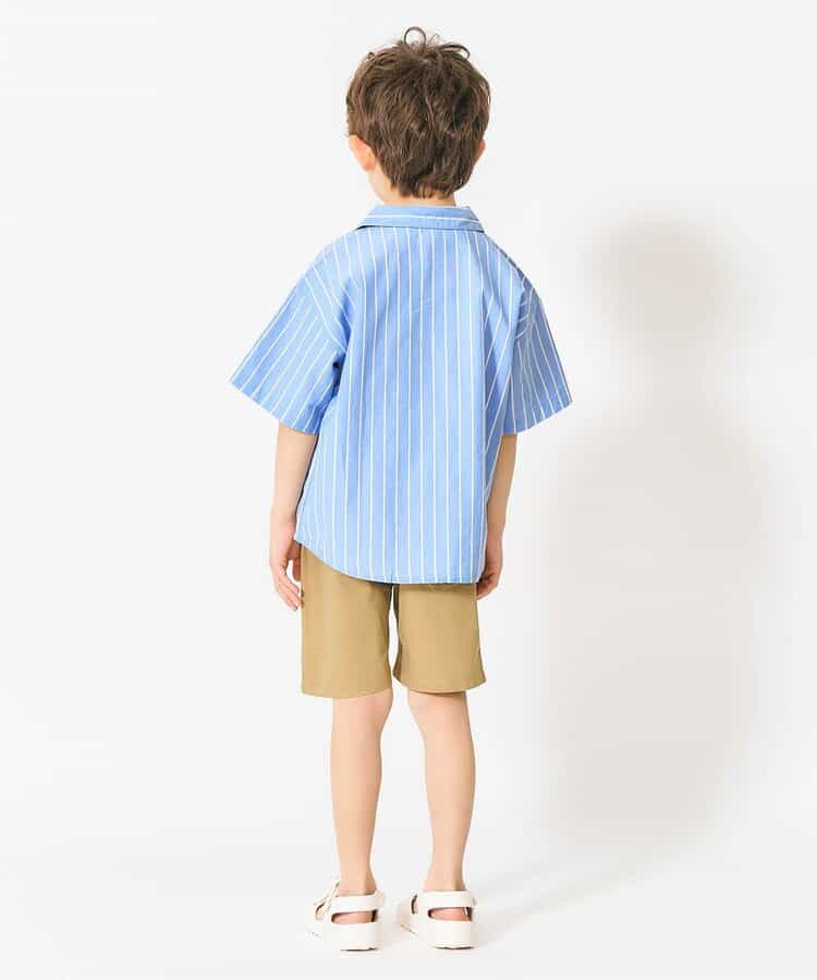 日本童裝 apres les cours 條紋與格紋襯衫 80-130cm 男童款 夏季 TOPS