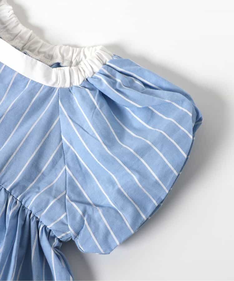 Japanese children's clothing apres les cours lantern sleeve bow dress 80-140cm girls summer dresses