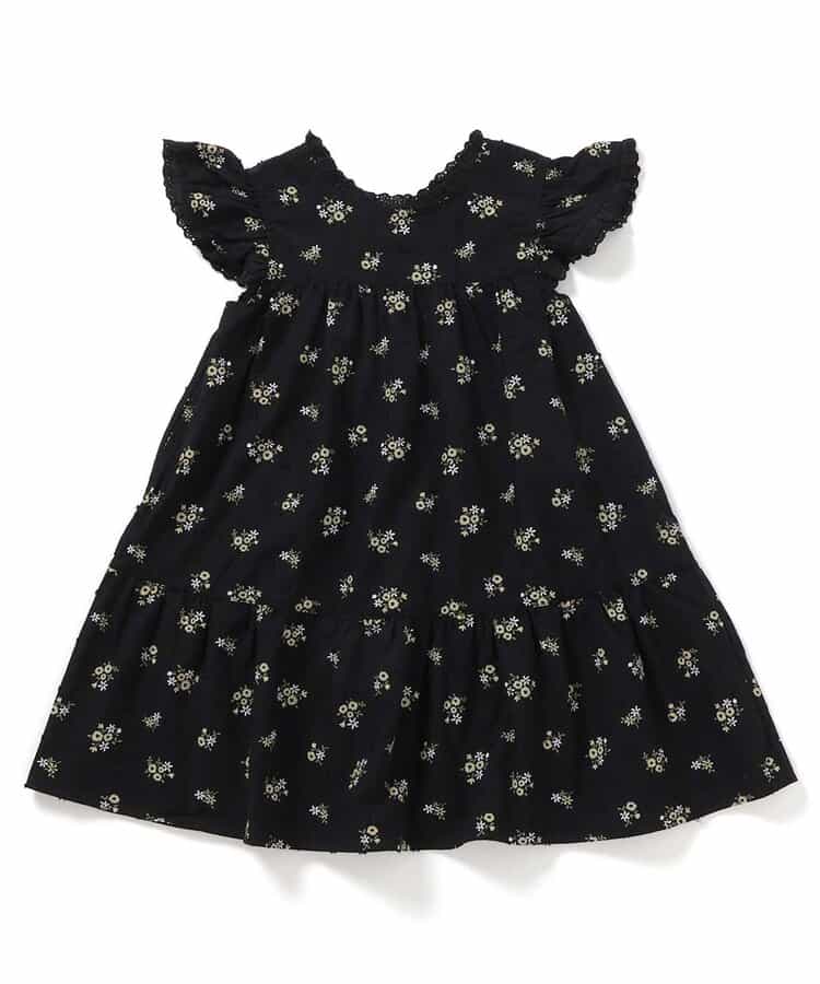 Japanese children's clothing apres les cours floral dress 80-140cm girls summer dresses