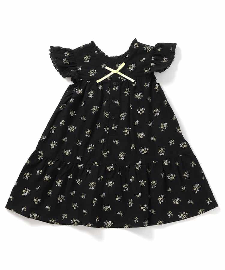 Japanese children's clothing apres les cours floral dress 80-140cm girls summer dresses
