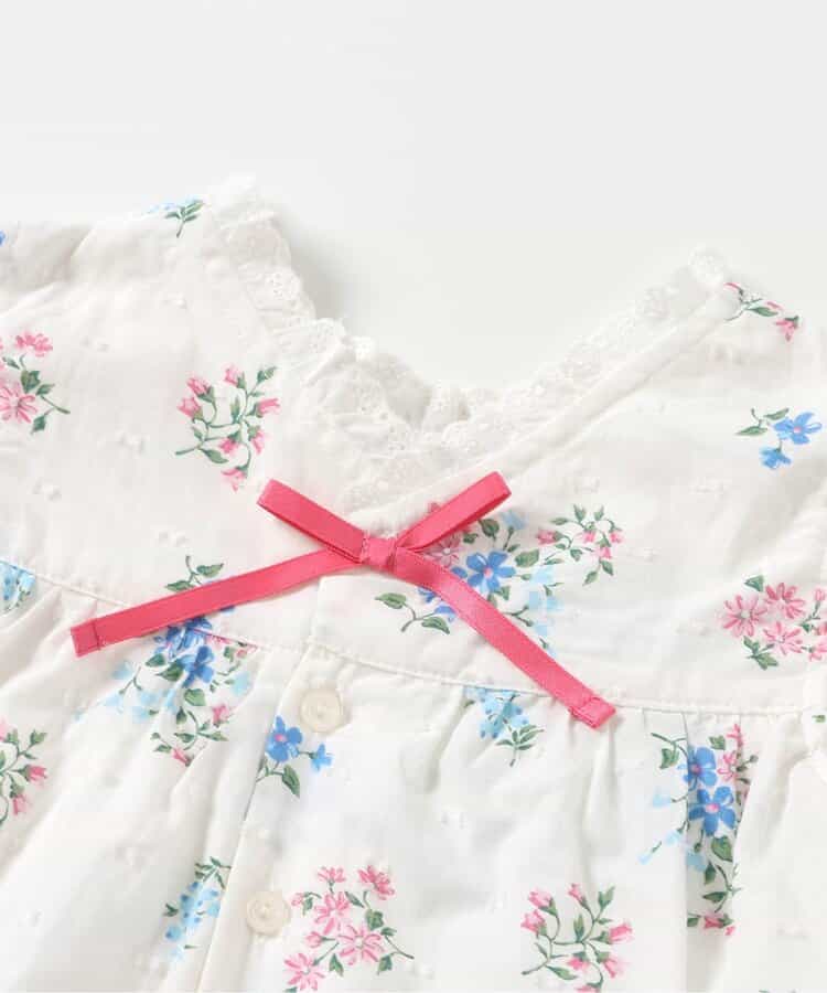 Japanese children's clothing apres les cours floral dress 80-140cm girls summer dresses