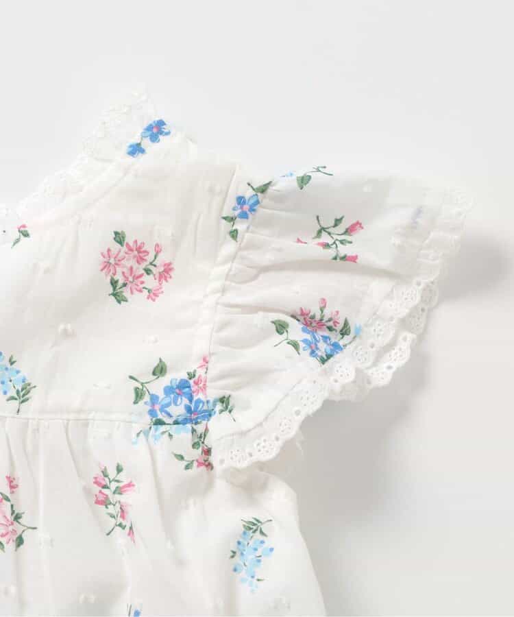 Japanese children's clothing apres les cours floral dress 80-140cm girls summer dresses