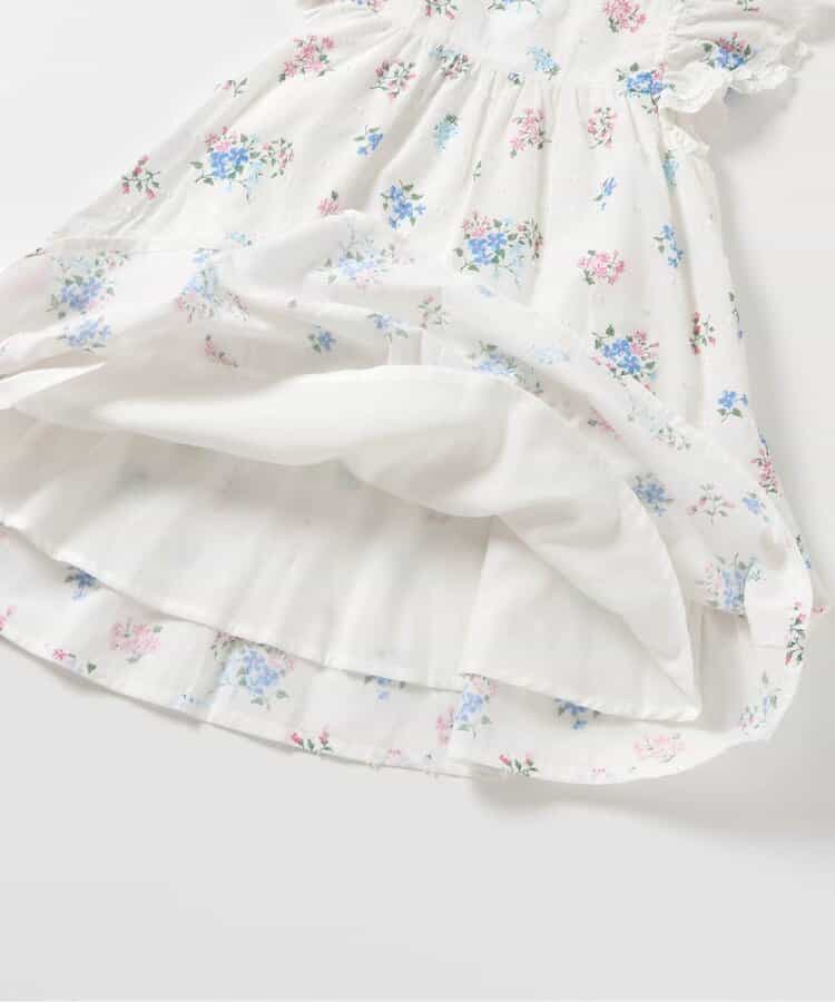 Japanese children's clothing apres les cours floral dress 80-140cm girls summer dresses