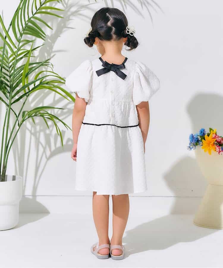 Japanese children's clothing apres les cours lantern sleeve dress 80-140cm girls summer dresses