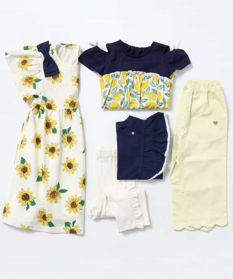 Japanese children's clothing apres les cours contact cool lace casual pants 80-140cm girls summer PANTS