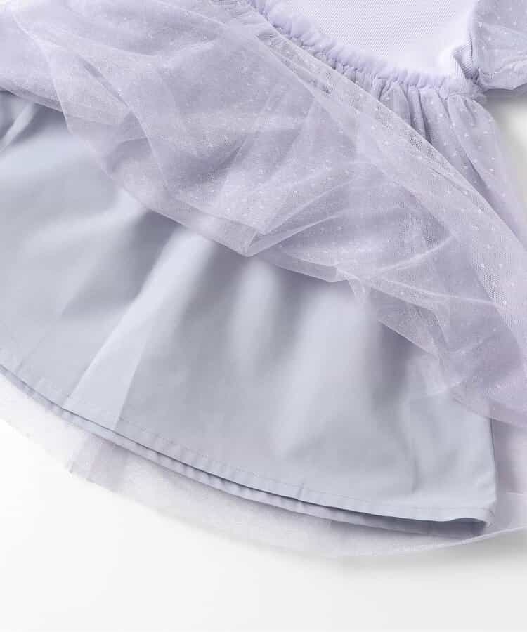 Japanese children's clothing apres les cours floral tulle dress 80-140cm girls summer dresses for interviews/banquets/performances