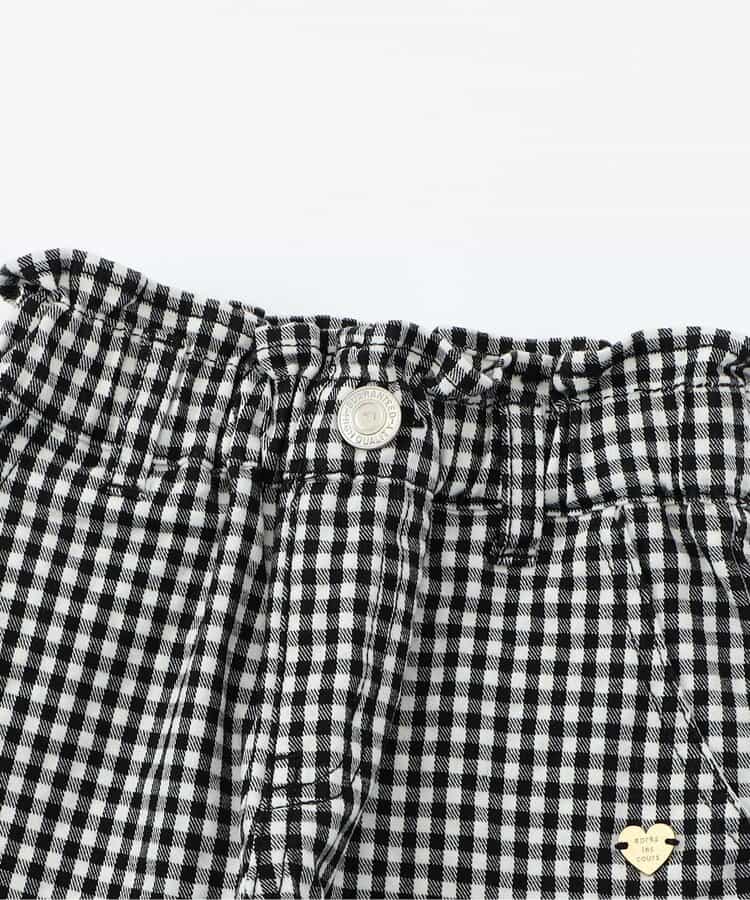 Japanese children's clothing apres les cours heart-shaped pocket cropped pants 80-140cm girls' summer PANTS