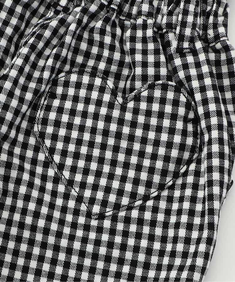 Japanese children's clothing apres les cours heart-shaped pocket cropped pants 80-140cm girls' summer PANTS