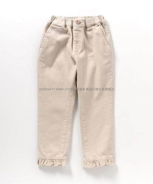 日本童裝 alc#652 刺繡口袋長褲 80-140cm 女童款 夏季 PANTS