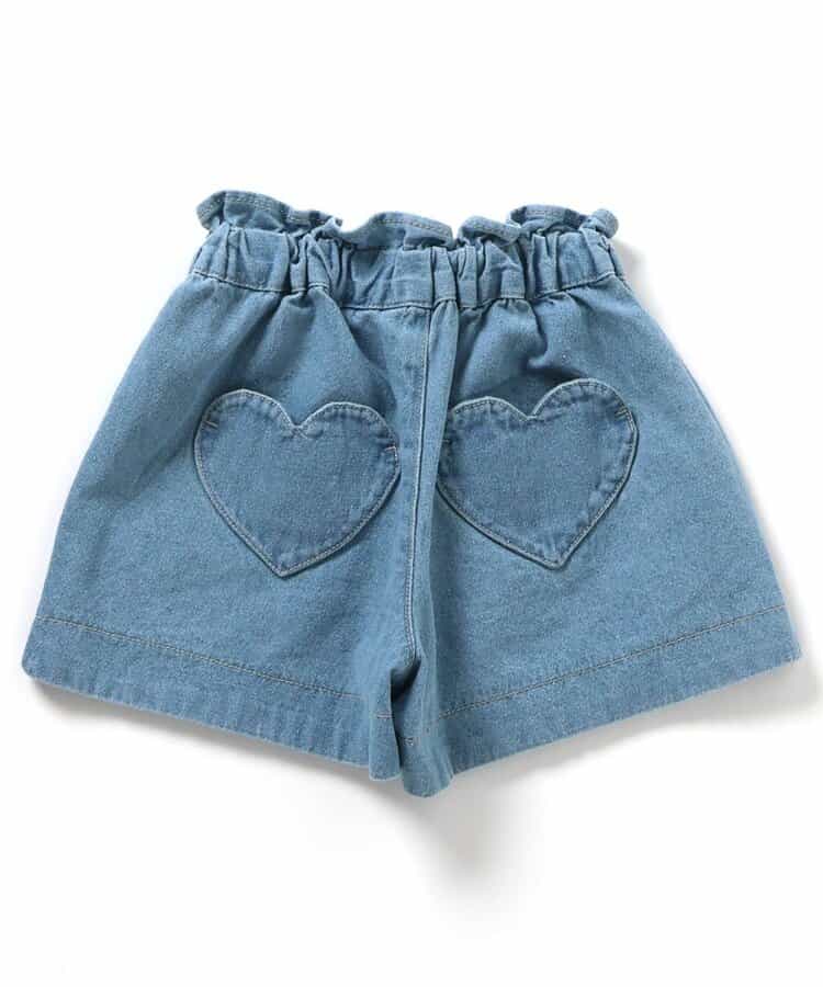 日本童裝 apres les cours 心型口袋短褲 80-140cm 女童款 夏季 PANTS