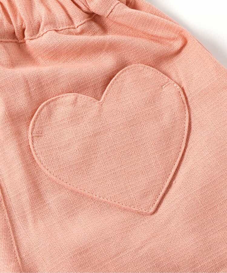 日本童裝 apres les cours 心型口袋短褲 80-140cm 女童款 夏季 PANTS