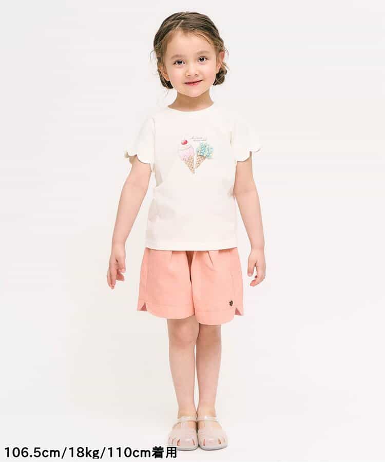 日本童裝 apres les cours 心型口袋短褲 80-140cm 女童款 夏季 PANTS