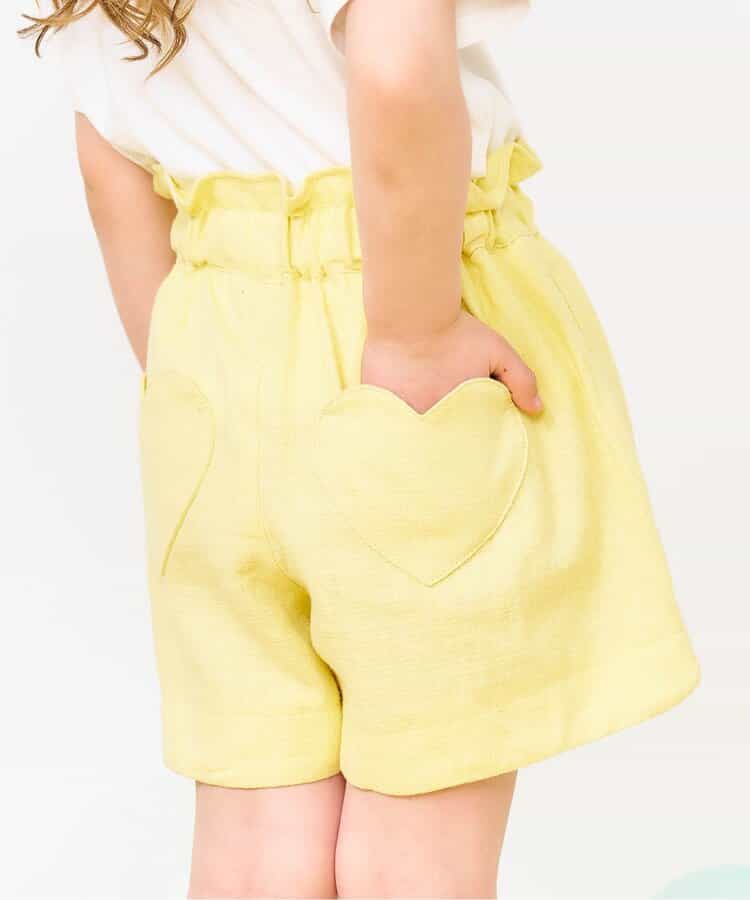 日本童裝 apres les cours 心型口袋短褲 80-140cm 女童款 夏季 PANTS