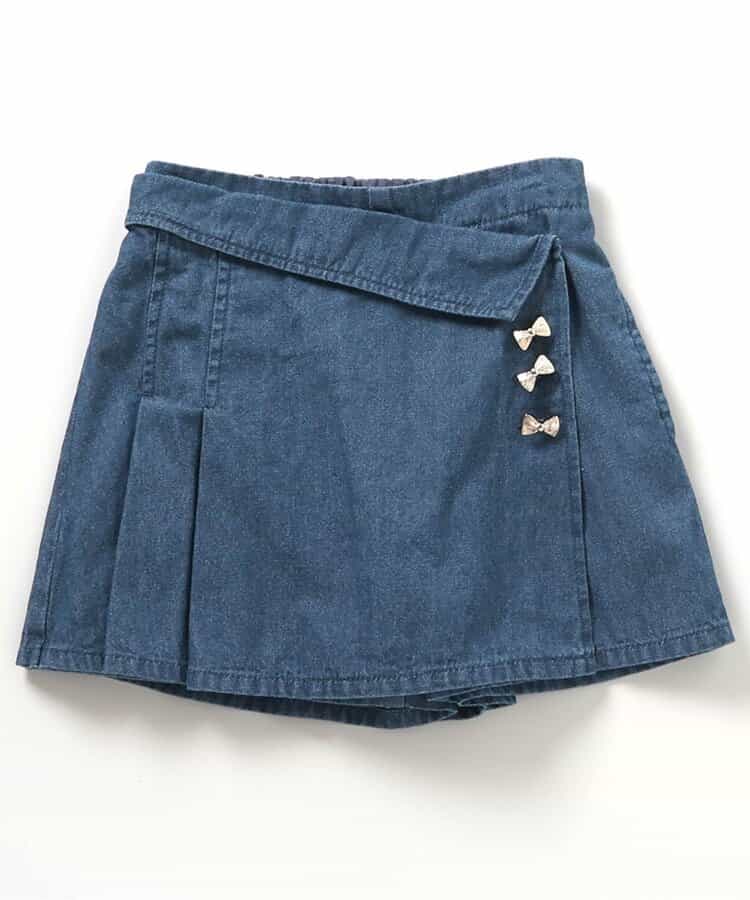 日本童裝 apres les cours 可愛紐扣裙褲 80-140cm 女童款 夏季 PANTS