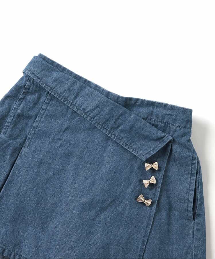 日本童裝 apres les cours 可愛紐扣裙褲 80-140cm 女童款 夏季 PANTS