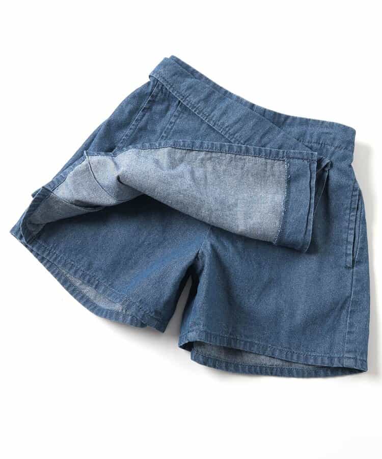 日本童裝 apres les cours 可愛紐扣裙褲 80-140cm 女童款 夏季 PANTS