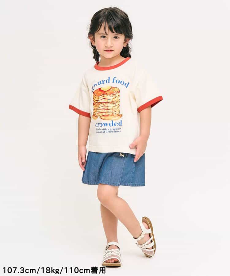 日本童裝 apres les cours 可愛紐扣裙褲 80-140cm 女童款 夏季 PANTS