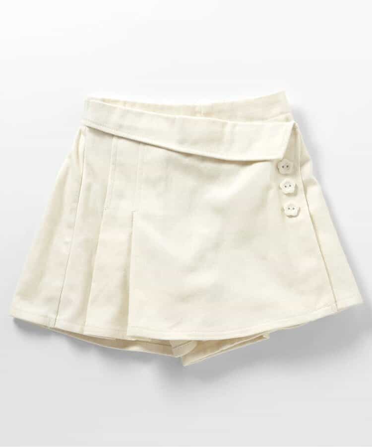 日本童裝 apres les cours 可愛紐扣裙褲 80-140cm 女童款 夏季 PANTS