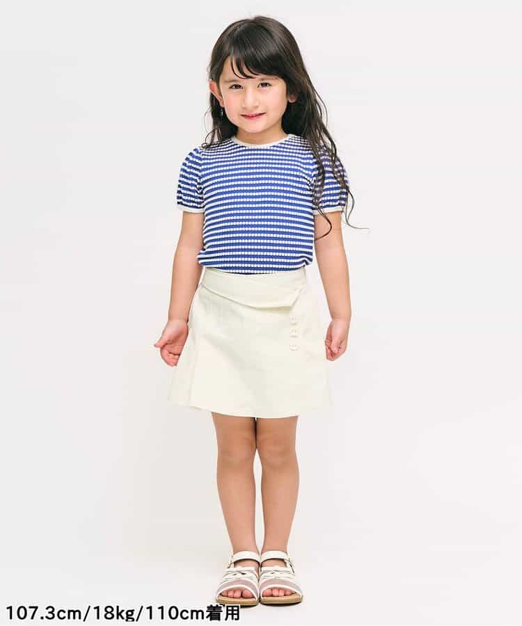 日本童裝 apres les cours 可愛紐扣裙褲 80-140cm 女童款 夏季 PANTS
