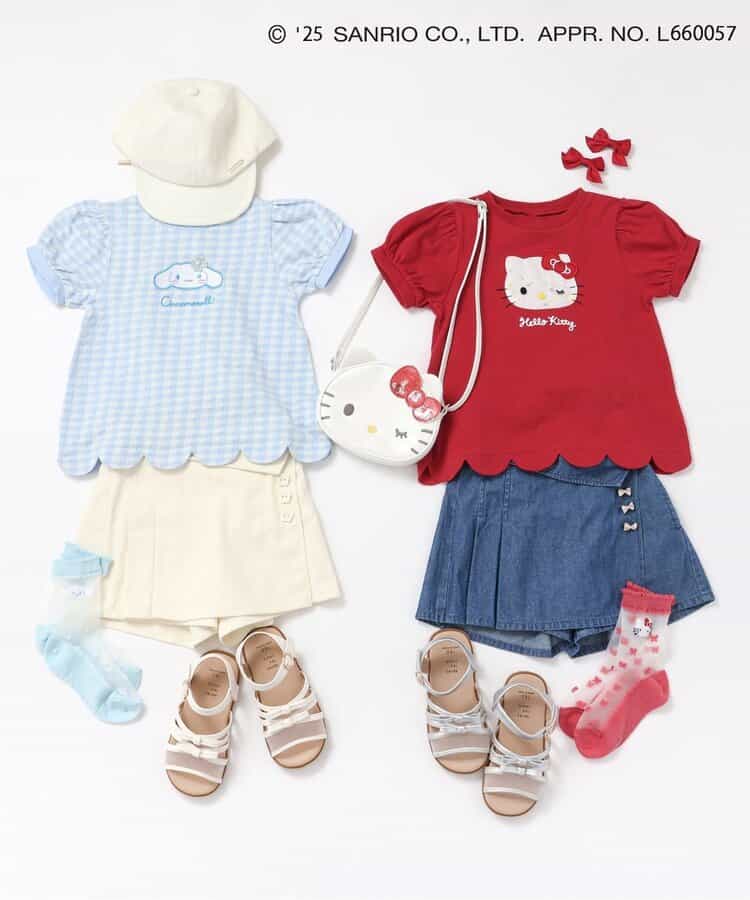 日本童裝 apres les cours 可愛紐扣裙褲 80-140cm 女童款 夏季 PANTS