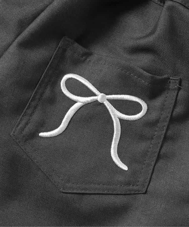 日本童裝 apres les cours 蝴蝶結刺繡短褲 80-140cm 女童款 夏季 PANTS
