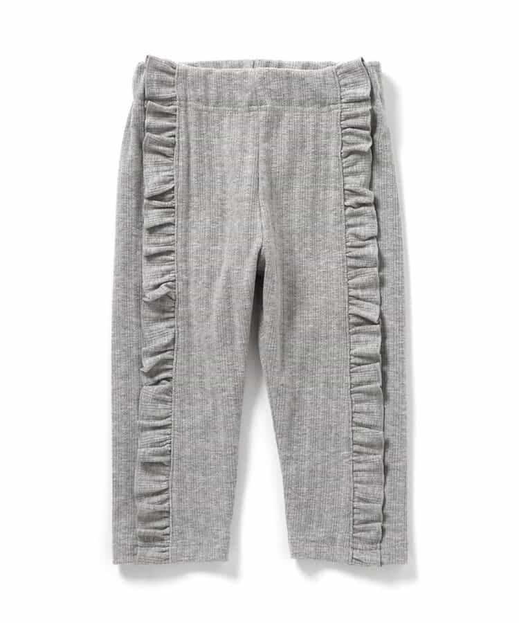 日本童裝 apres les cours 接觸冷感 側褶緊身褲 80-130cm 女童款 夏季 PANTS