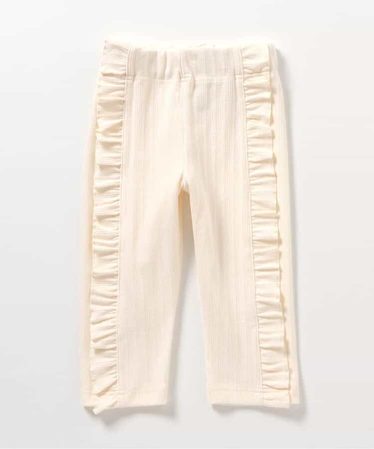 日本童裝 apres les cours 接觸冷感 側褶緊身褲 80-130cm 女童款 夏季 PANTS