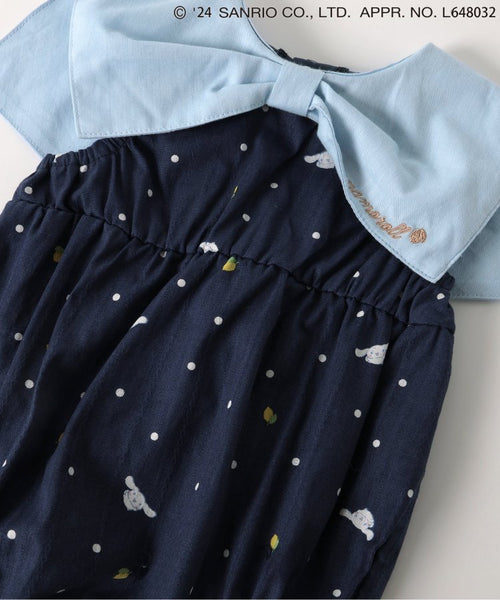 日本童裝 alc#652 x Sanrio 連衣 70-80cm 女童款 初生嬰兒 夏季 Jumpsite