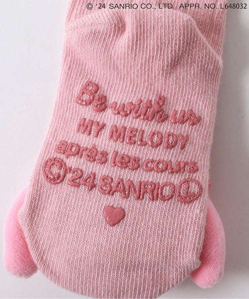 日本直送 alc#652 x Sanrio 襪一對 7-12cm 襪系列 初生嬰兒
