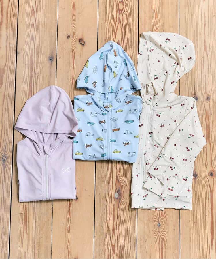 Japanese children's clothing apres les cours UV protection contact cooling thin jacket 80-130cm boys/girls summer outerwear