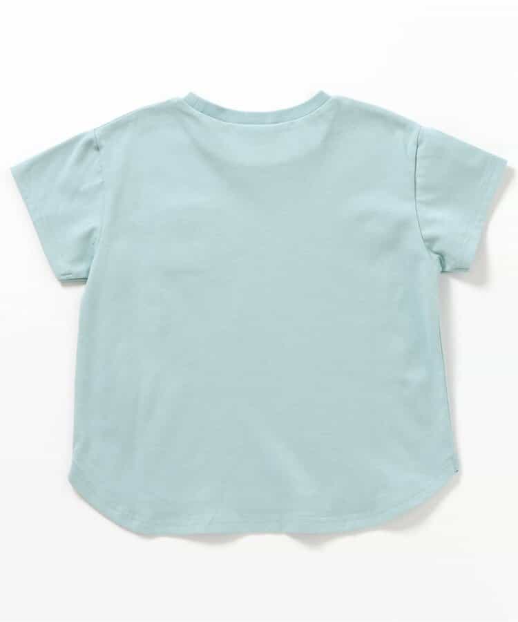 Japanese children's clothing apres les cours water-absorbing quick-drying UV-resistant touch-cooling cute pocket top 80-130cm boys/girls summer TOPS