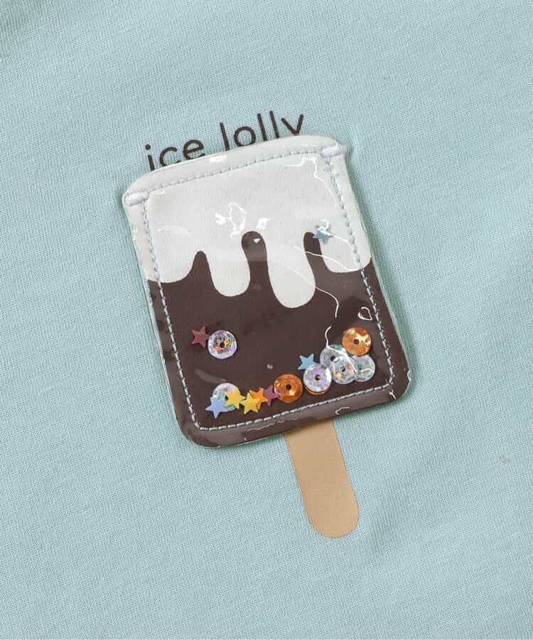 Japanese children's clothing apres les cours water-absorbing quick-drying UV-resistant touch-cooling cute pocket top 80-130cm boys/girls summer TOPS