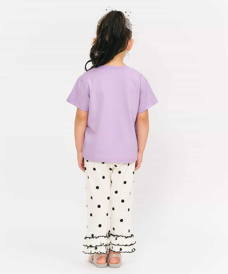 Japanese children's clothing apres les cours sequin pattern top 80-140cm boys/girls summer TOPS