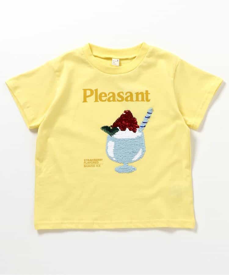 Japanese children's clothing apres les cours sequin pattern top 80-140cm boys/girls summer TOPS